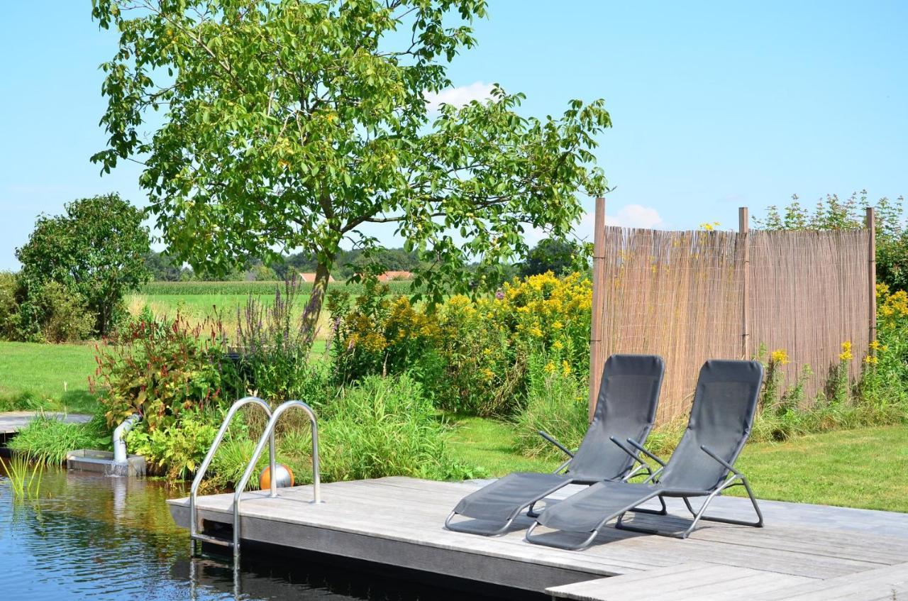 B&B Pipowagen "Het Wellnesst" Op Wellness Camping En B&B Stoltenborg Meddo Экстерьер фото