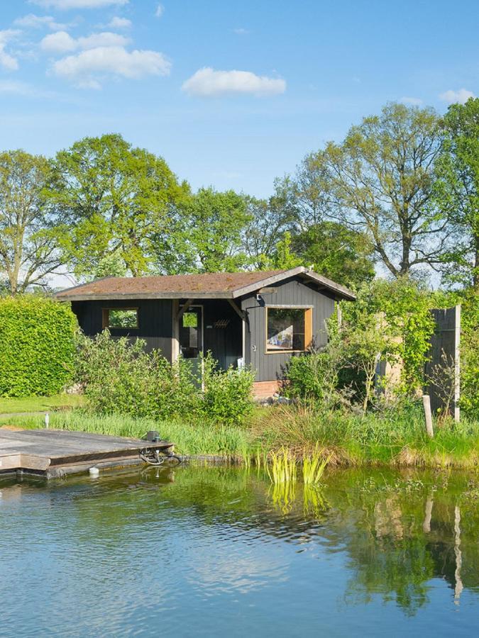 B&B Pipowagen "Het Wellnesst" Op Wellness Camping En B&B Stoltenborg Meddo Экстерьер фото